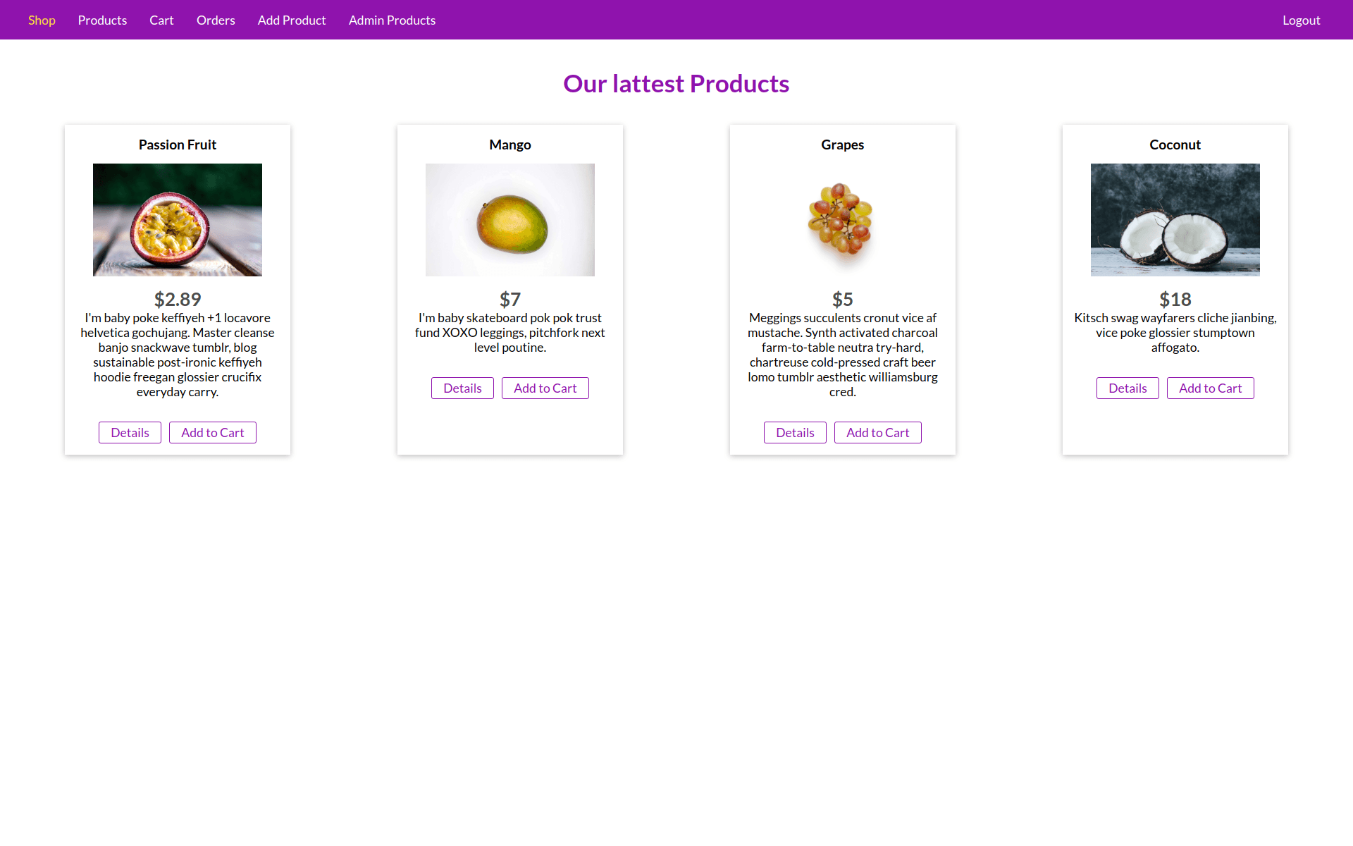 nodejs-ecommerce-mvc